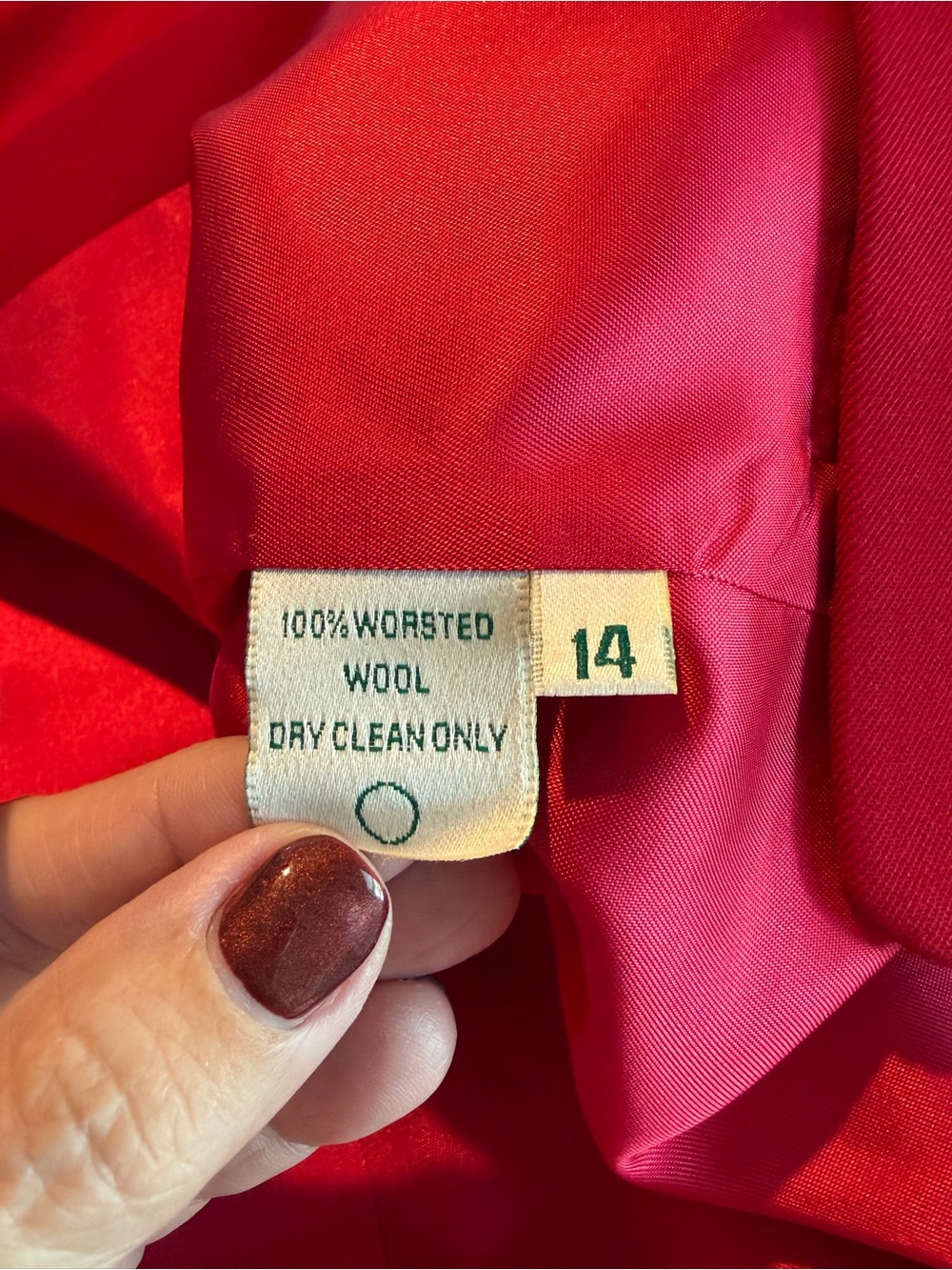 Austin Reed Bright Red Single-Button Blazer - Picture 7 of 9